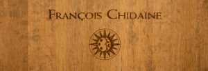 Chidaine - Logo sur fût de chêne