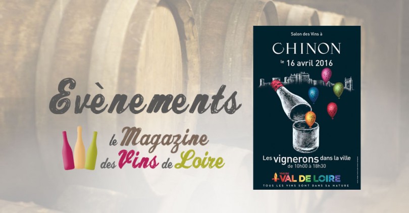 Les vignerons dans la ville Chinon 2016