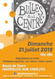 Affiche Bulles au Centre 2019