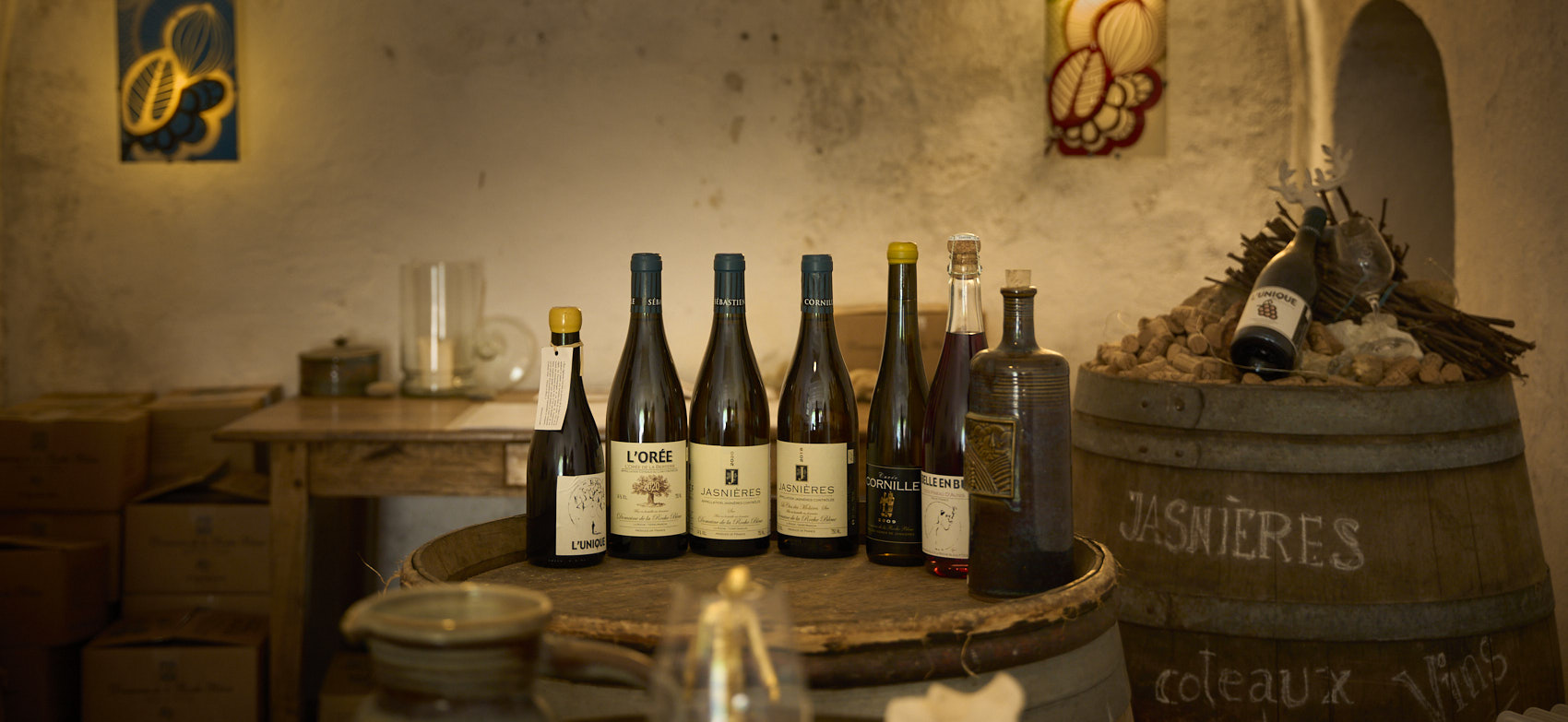La gamme des vins de Sébastien Cornille